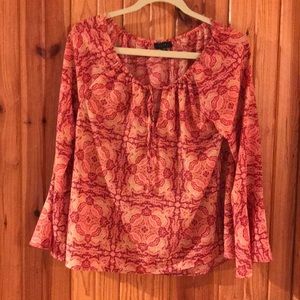 Sanctuary multi color blouse